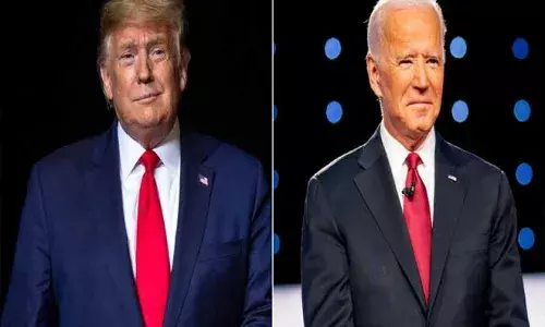 వెనుకబడ్డ‌ ట్రంప్.. దూసుకుపోతున్న బైడన్‌