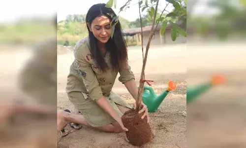 గ్రీన్ ఇండియా ఛాలెంజ్‌లో పాల్గొన్న ర‌కుల్‌