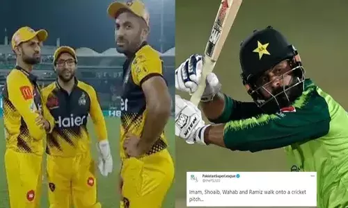 పాకిస్థాన్ సూప‌ర్ లీగ్ : మ్యాచ్ మధ్యలో వాష్ రూమ్‌కు పరుగు తీసిన బ్యాట్స్‌మన్.. వీడియో వైర‌ల్‌