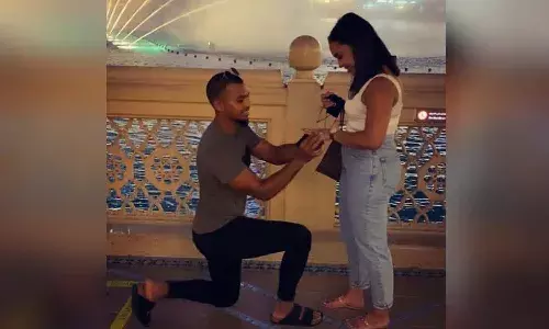 ప్రేయ‌సితో నికోల‌స్ పూర‌న్ నిశ్చితార్థం