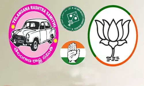 జీహెచ్ఎంసీ పోరు : మొదలైన ప్రధాన పార్టీల కసరత్తులు