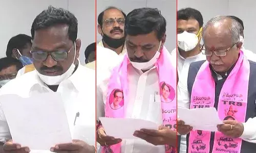 ఎమ్మెల్సీగా ప్రమాణ స్వీకారం చేసిన గోరటి వెంకన్న.. ఆ ఇద్దరు కూడా..