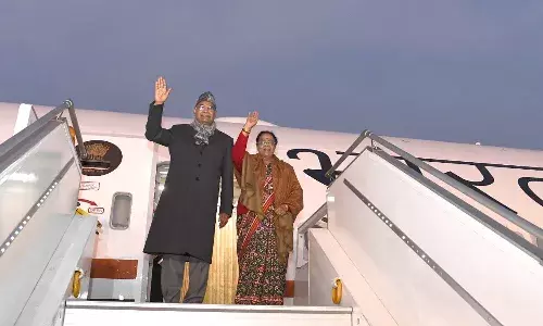 రాష్ట్రపతికి రేణిగుంటలో‌ ఘన స్వాగతం