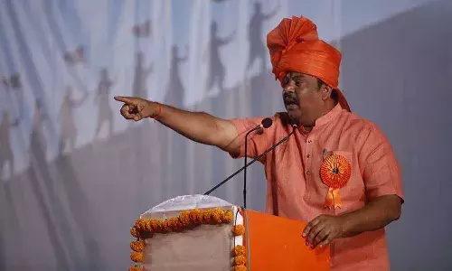 ఎమ్మెల్యే రాజా సింగ్ రోడ్ షో కాస్తా..!