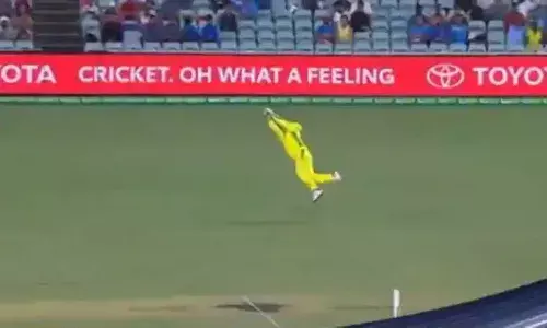 పక్షిలా క్యాచ్ పట్టిన స్మిత్.. షాక్లో అయ్యర్.. వీడియో వైరల్