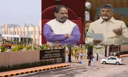 ఏపీ అసెంబ్లీలో రచ్చ.. సభాధ్యక్షుడినే బెదిరిస్తారా..?