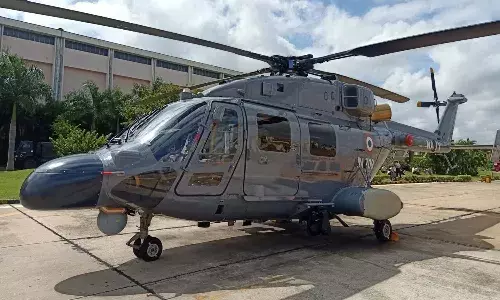 త్వరలోనే సరికొత్త ధృవ్ ఎంకె-III హెలికాఫ్టర్లను అందుకోనున్న భారత నేవీ