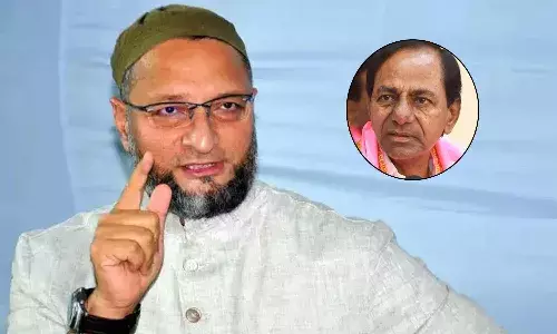 కేసీఆర్ మీద పొగడ్తల వర్షం కురిపించిన అసద్