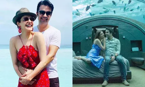 పైసా ఖ‌ర్చులేకుండా హ‌నీమూన్ ట్రిప్‌ను ఎంజాయ్ చేసిన కాజ‌ల్‌..!
