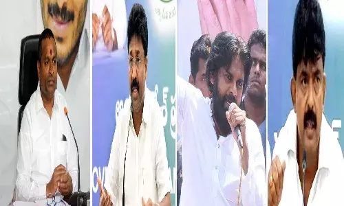 పవన్ కళ్యాణ్ మీద వైసీపీ నాయకుల మాటల తూటాలు