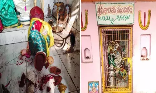 Seethamma Statue Destroyed in Vijayawada