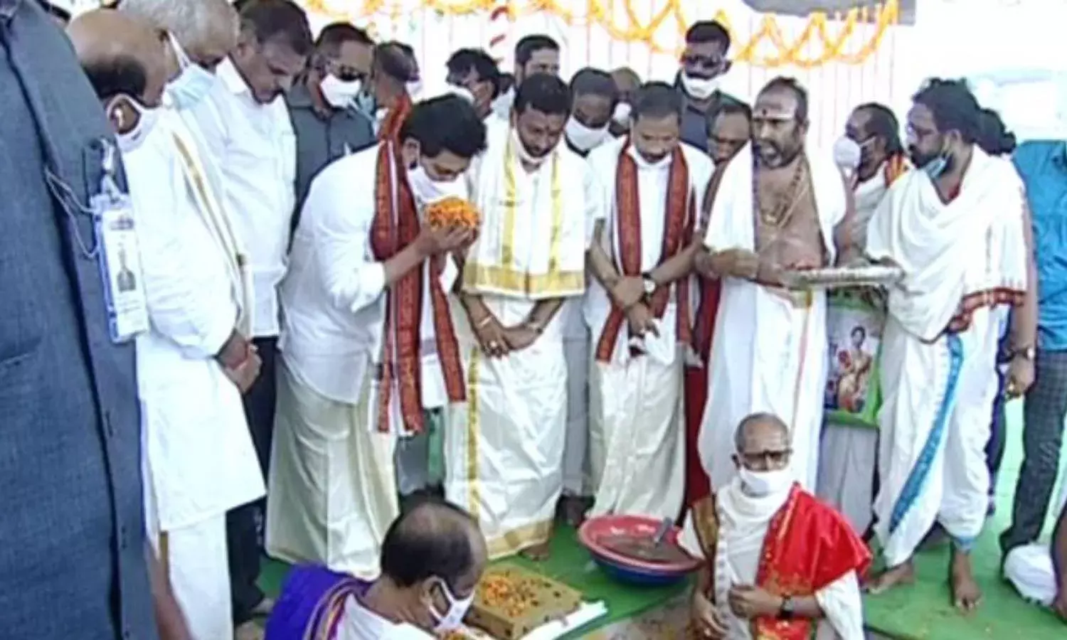 AP CM Jagan Bhoomi puja