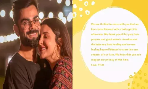 virat kohili becomes parent