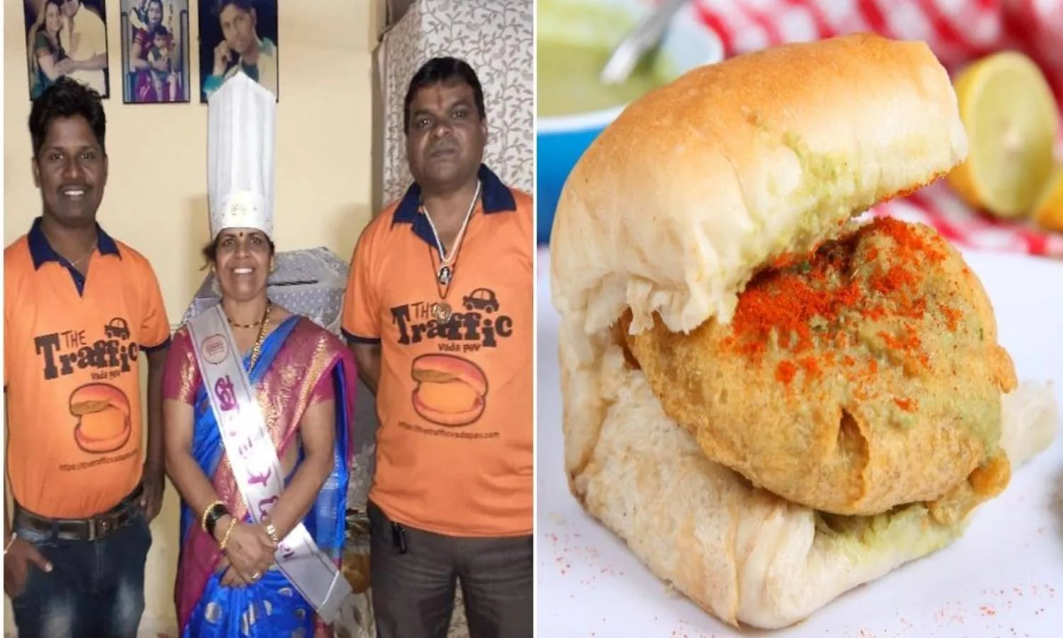 vada pav sell at traffic jam