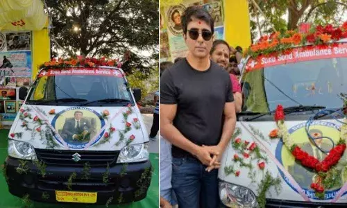 Sonu Sood started Ambulence servies