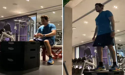 Mahesh Workout Video Goes Viral