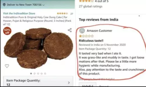 Amazon customer review