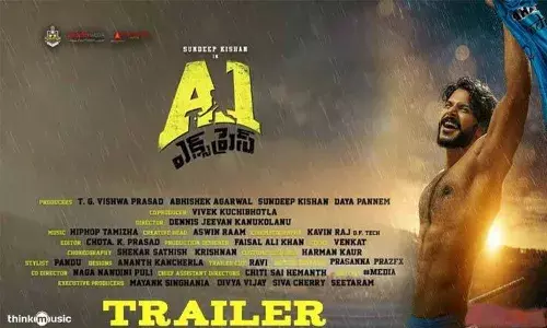 Sundeep kishan A1 Express official trailer