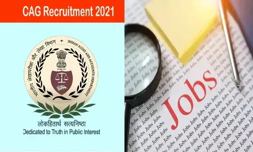 CAG Recruitment 2021 Auditor Accountant posts.