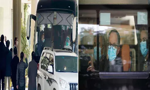 కరోనా మూలాలపై శోధించేందుకు చైనాలో పర్యటిస్తున్న డబ్ల్యూహెచ్వో బృందం