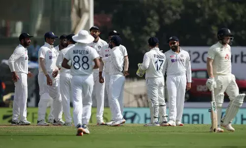 England all out for 578 in the first innings in Chennai test