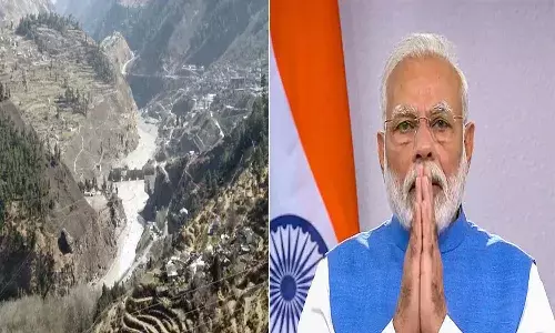 India Stands With Uttarakhand Tweets PM Modi On Glacier Break.