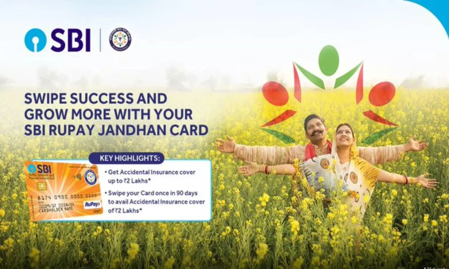 Apply for SBI Rupay Jandhan card today get benefits of 2 lakh rupee