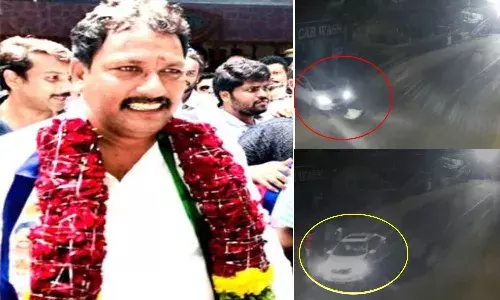 Kakinada Corporator Ramesh murder in Kakinada.