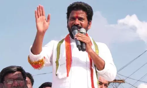Congress MP Revanth Reddy Padayatra.