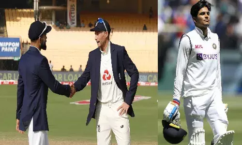 టాస్ గెలిచి బ్యాటింగ్ ఎంచుకున్న భారత్.. షాకిచ్చిన ఇంగ్లాండ్