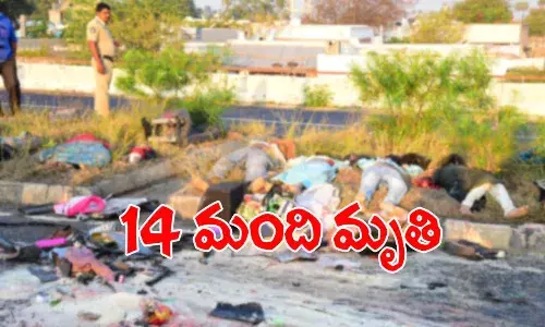 Road accident in Veldurthy