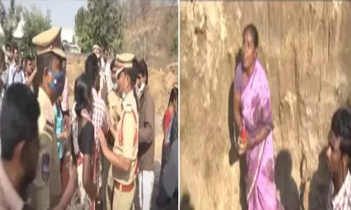 High Tension In Mahabubabad