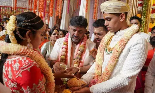 DK Shivakumar Daughter Marriage