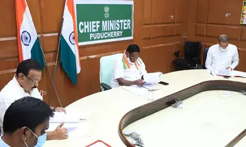 పుదుచ్చేరిలో కాంగ్రెస్‌ ప్రభుత్వం కూలిపోయేనా..!