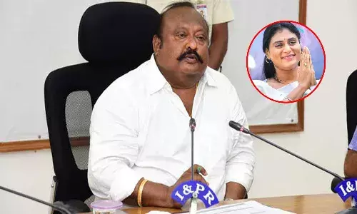 Gangula Kamalakar Comments On Sharmila Party.