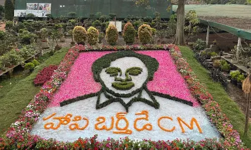 Residents of East Godavari convey wishes in a novel way
