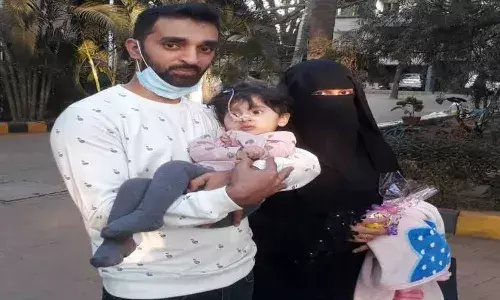 Lottery saved the life of a 14-month-old baby