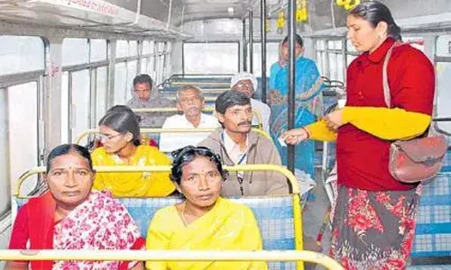 Uniform For Lady Conductor In Telangana.
