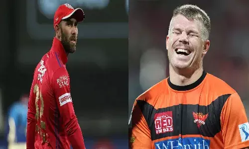 David Warners hilarious dig at Glenn Maxwells IPL 2021 price.
