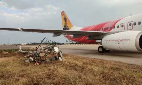 Air India Express Plane Accident In Gannavaram