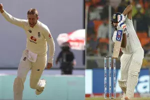 జో రూట్ సంచలన బౌలింగ్.. 145 పరుగులకే టీమ్ఇండియా ఆలౌట్ జో రూట్ సంచలన బౌలింగ్.. 145 పరుగులకే టీమ్ఇండియా ఆలౌట్