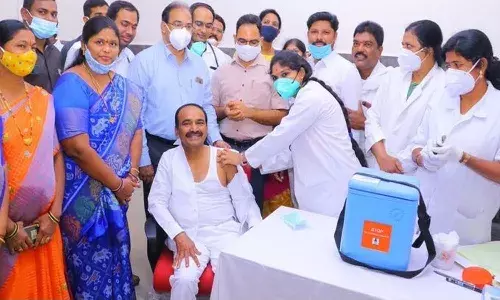 Minister Etela Rajender