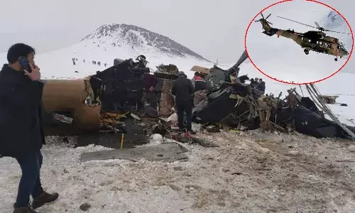Military Helicopter crash in southeast turkey kills 11