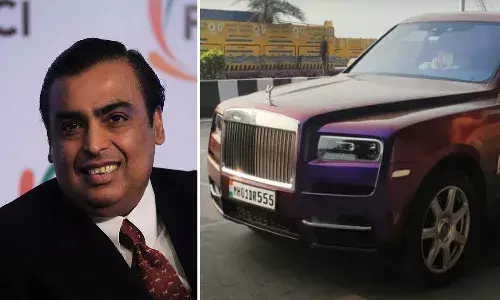 Mukesh Ambani got his Rs 7 Crore Rolls-Royce Cullinan Black Badge.