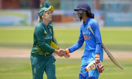 India women suffer 8 wicket loss on return to international cricket
