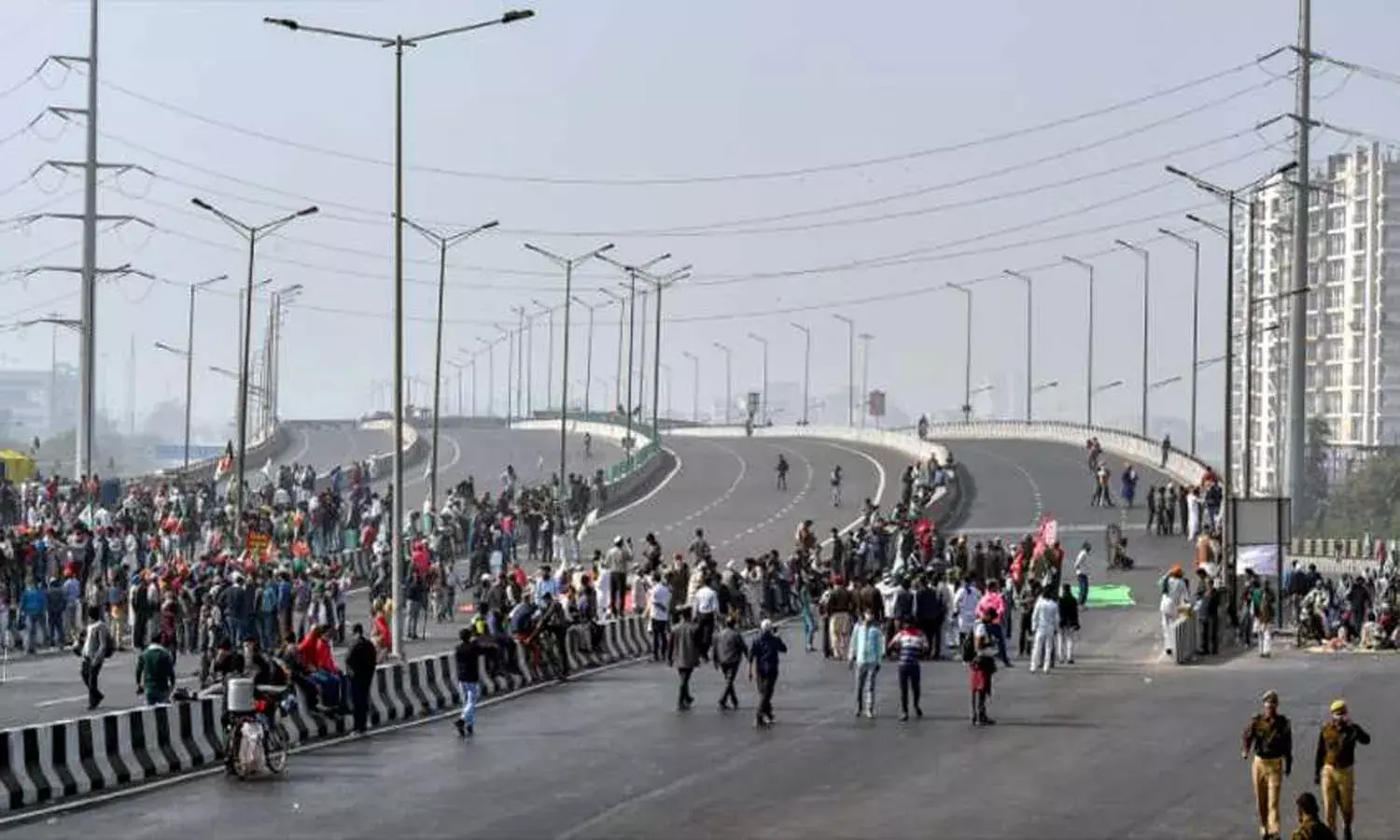 Highways Blocked Due to Farmer Protest
