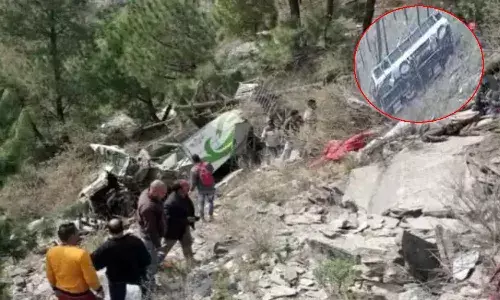 Bus Falls Into Gorge in Himachal Pradesh’s Chamba