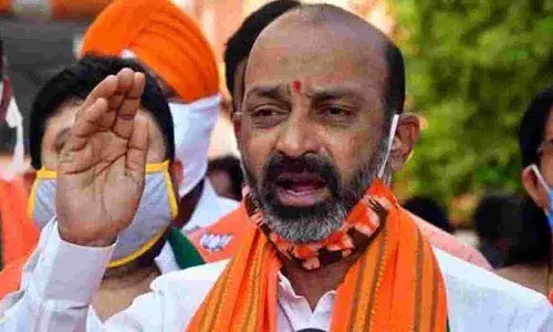 BJP Cheif Slams CM KCR