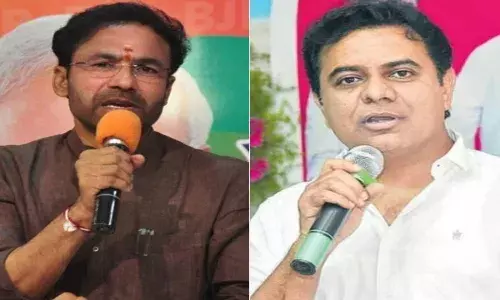 Union Minister Kishan Reddy Comments On Minister KTR