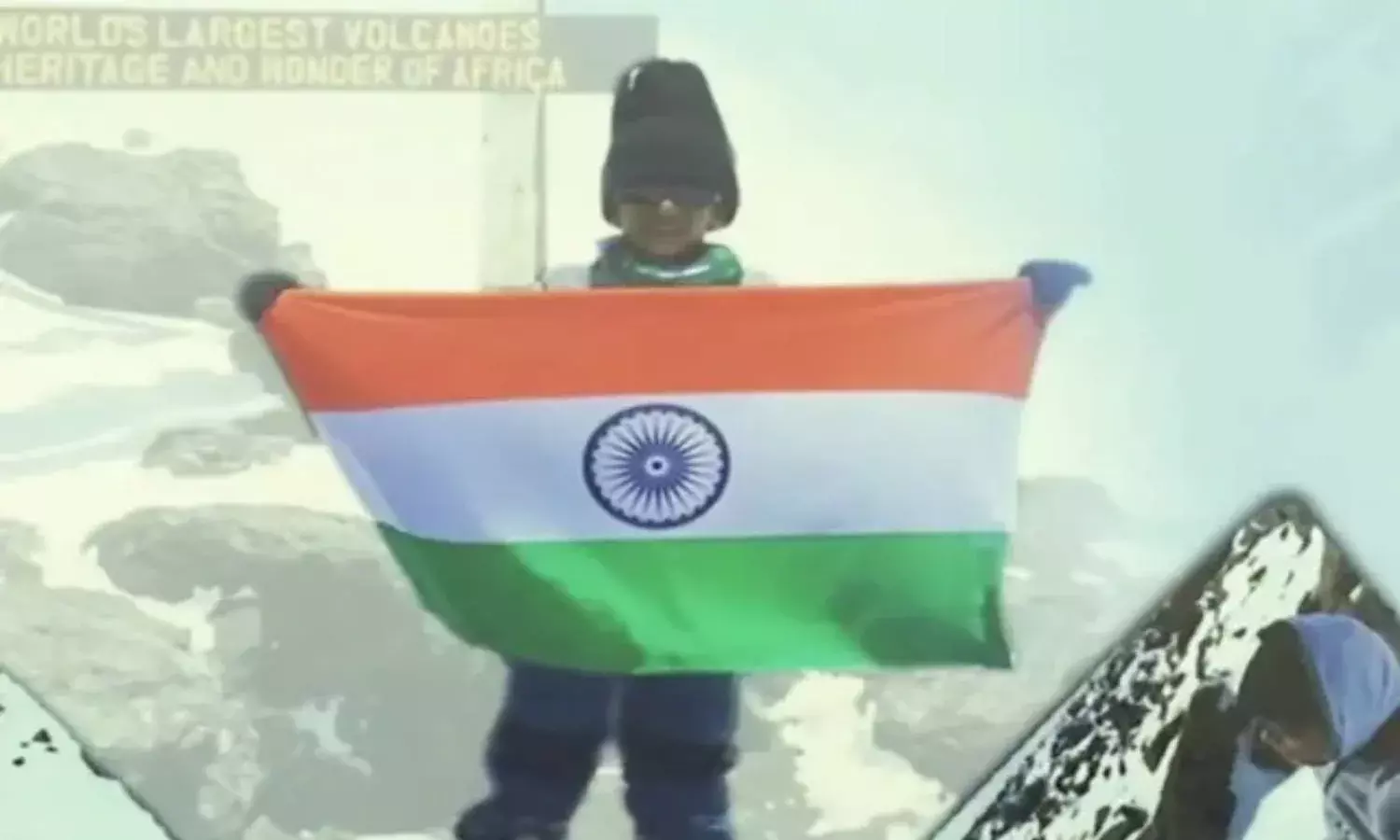 Seven year old hyderabad boy scales mount kilimanjaro